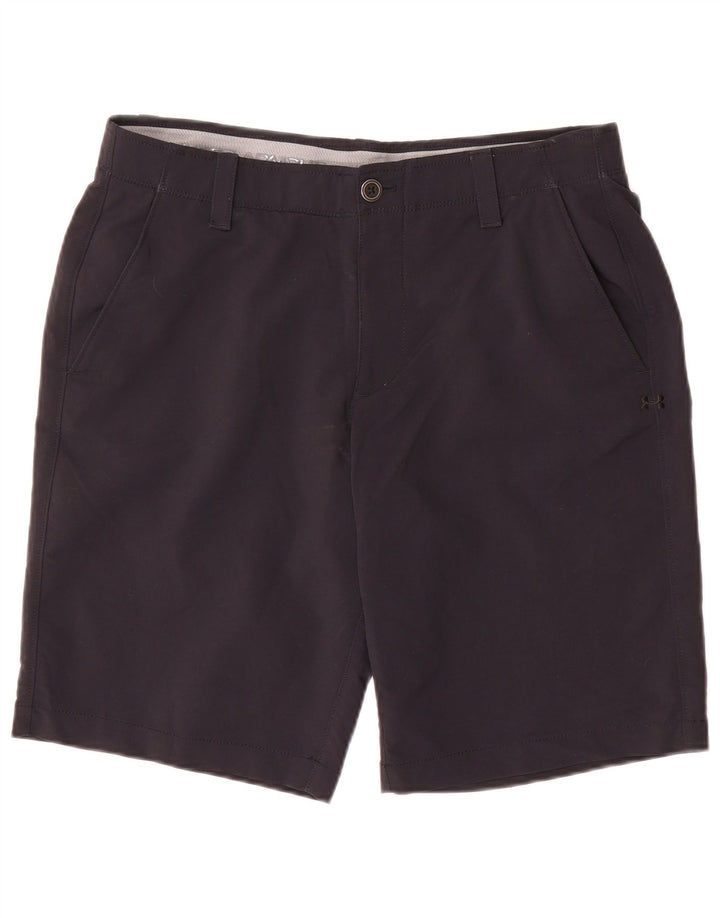Pantalones cortos chinos Umbro W34 para hombre, nailon negro grande