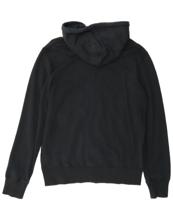 Nike - Sudadera con capucha y cremallera para hombre, tamaño mediano, algodón negro