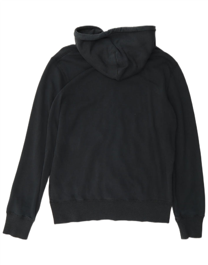 Nike - Sudadera con capucha y cremallera para hombre, tamaño mediano, algodón negro