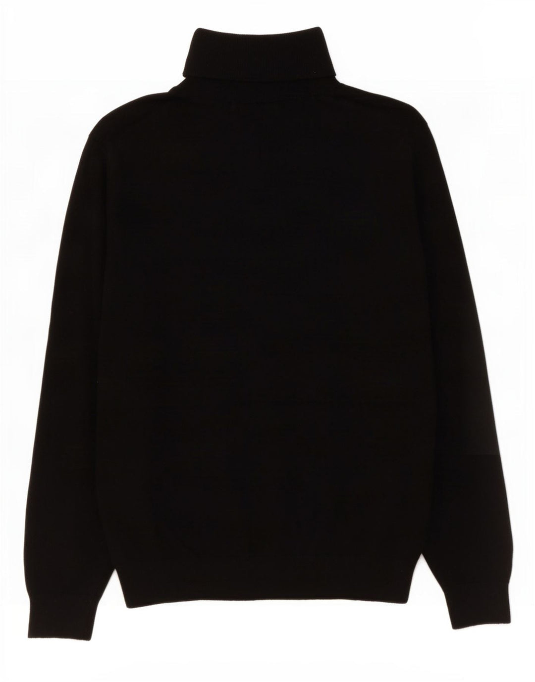 Marks & Spencer Suéter tipo jersey con cuello vuelto y autógrafo para mujer UK 46 Grande Negro