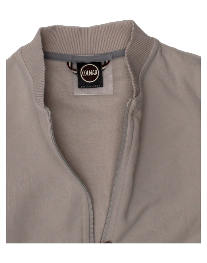 COLMAR Boys Tracksuit Top Jacket 11-12 Years Grey Vintage Colmar and Second-Hand Colmar from Messina Hembry 