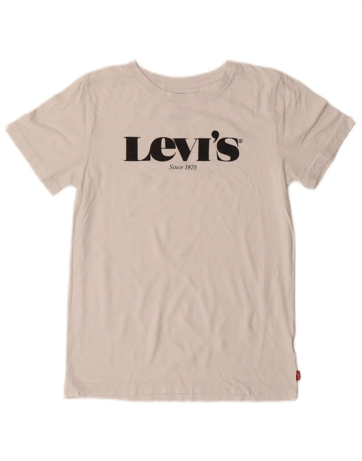 Levi's Camiseta gráfica para niño 13-14 años Blanco