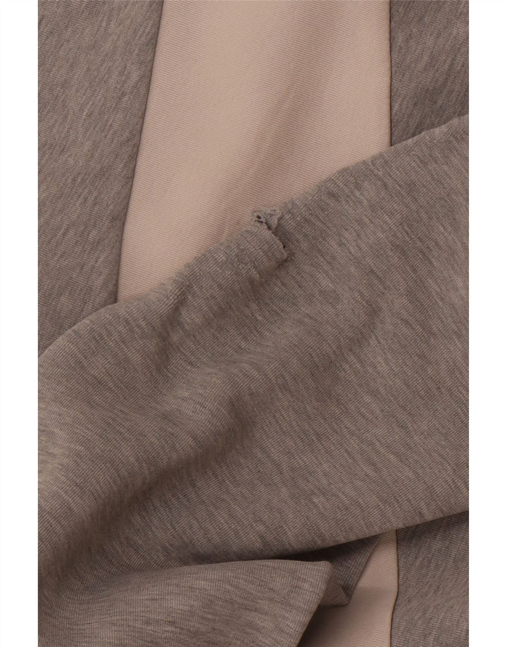 NIKE Sudadera con capucha gráfica para hombre, talla grande, algodón gris