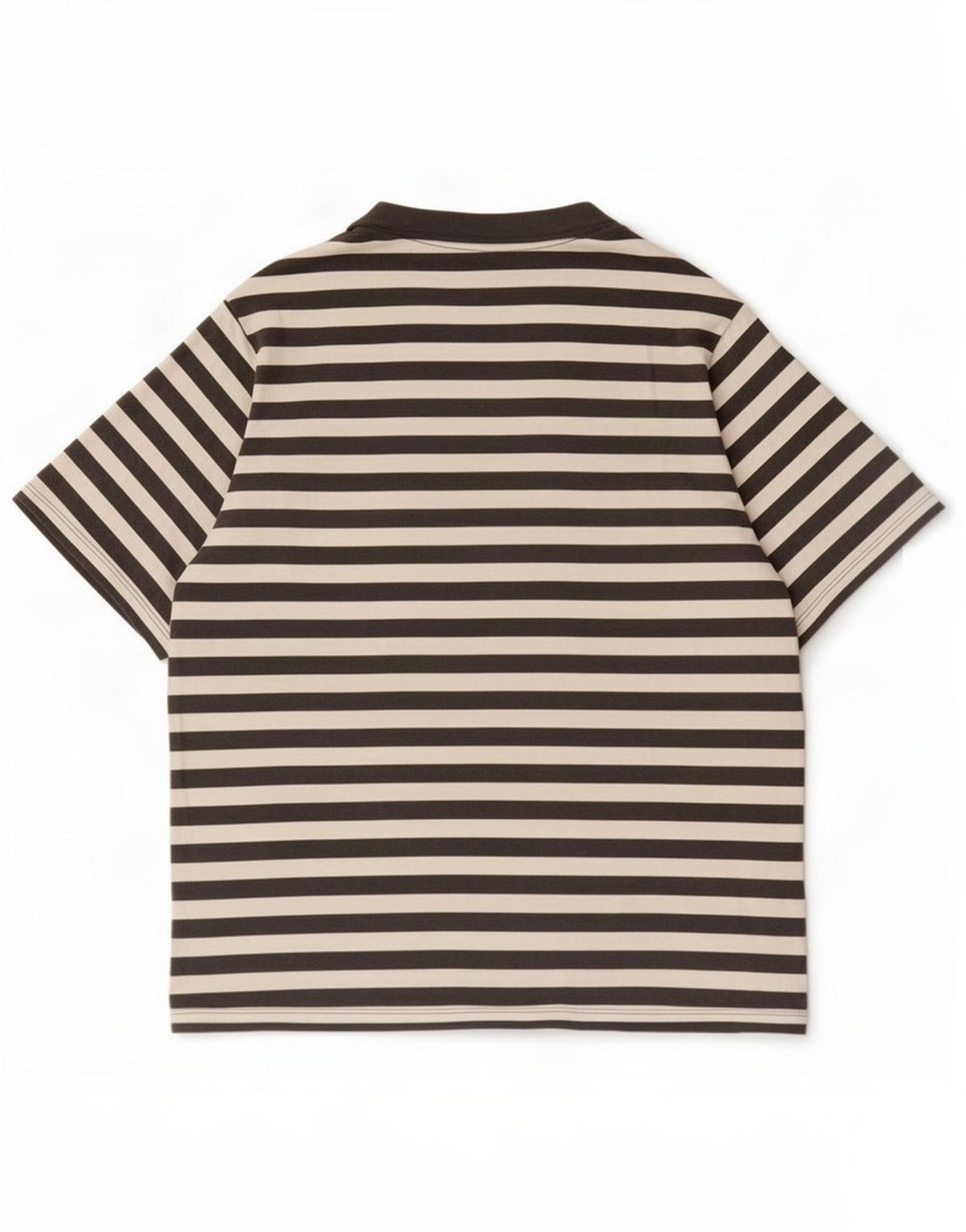 Jack & Jones Hombre Camiseta Top Large Gris Rayas Algodón