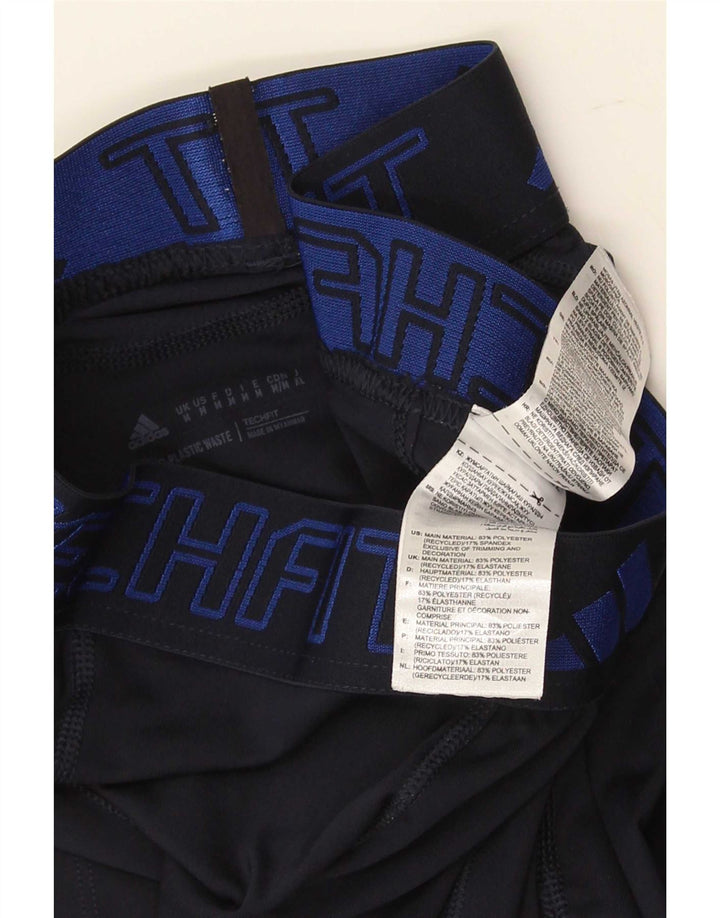 Adidas Leggings Aeroready para mujer Reino Unido 12 Medio Azul Marino Poliéster