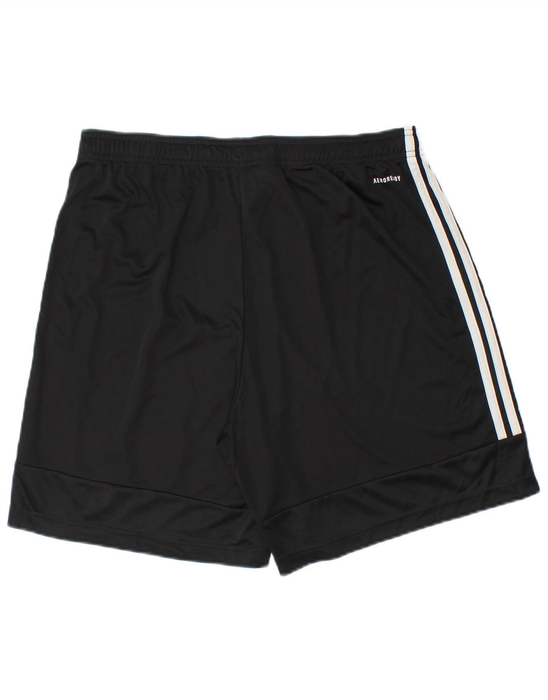 Adidas - Pantalones cortos deportivos Aeroready para hombre, tamaño grande, poliéster negro