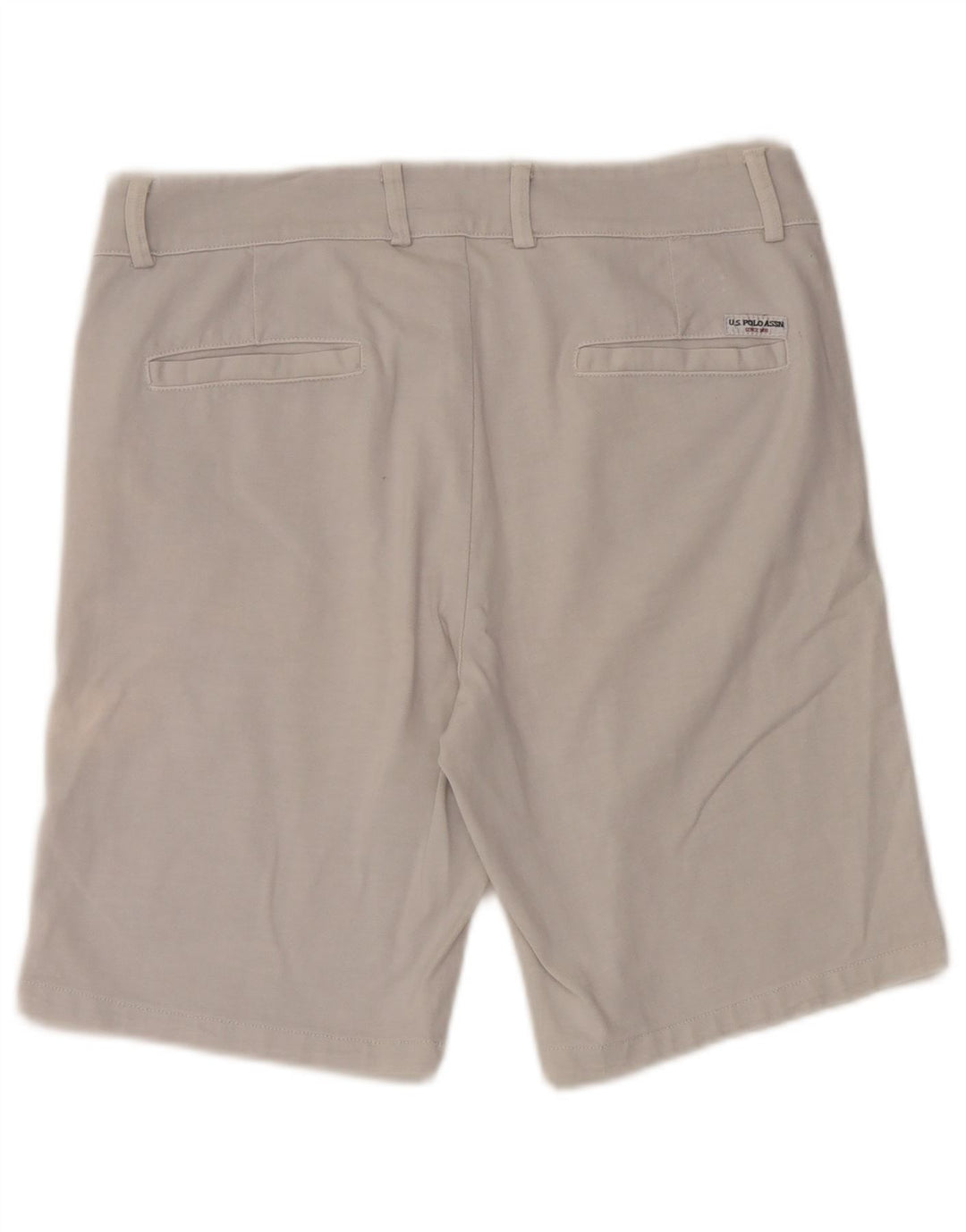ASSN DE POLO DE EE. UU. Shorts chinos para hombre W32 Algodón blanco medio