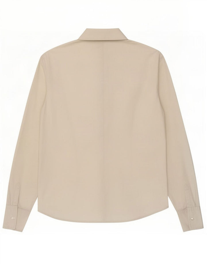 Benetton Jersey De Mujer UK 40 Small Blanco Algodón