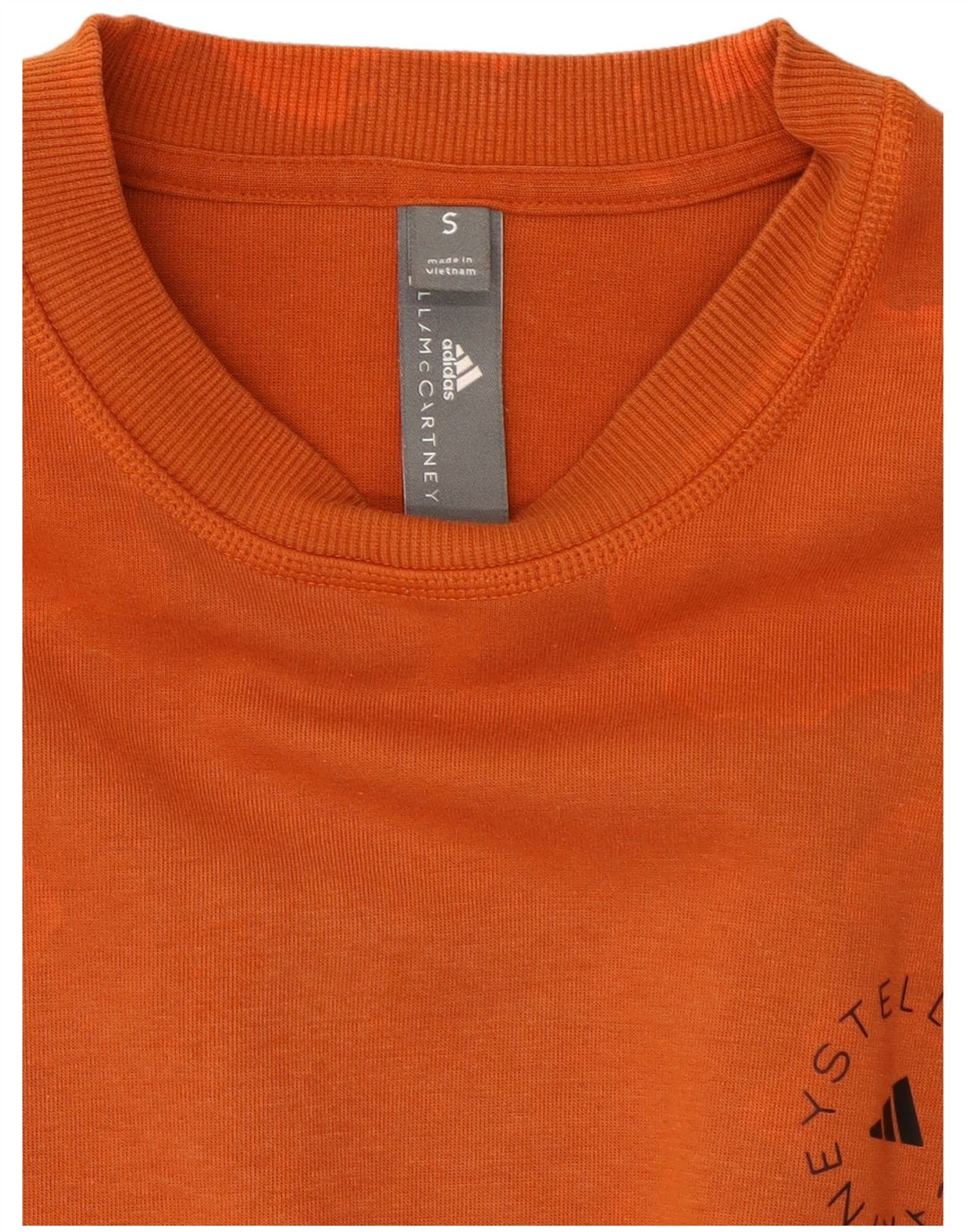 Adidas - Camiseta holgada para hombre, talla pequeña, color naranja