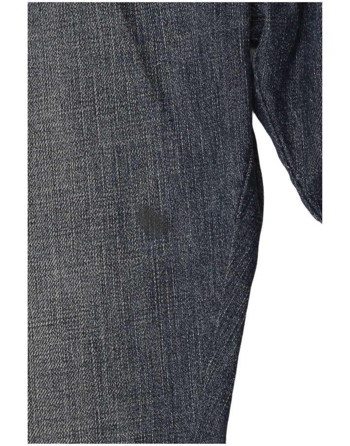 Vaqueros Rectos Calvin Klein Mujer W33 L30 Algodón Azul