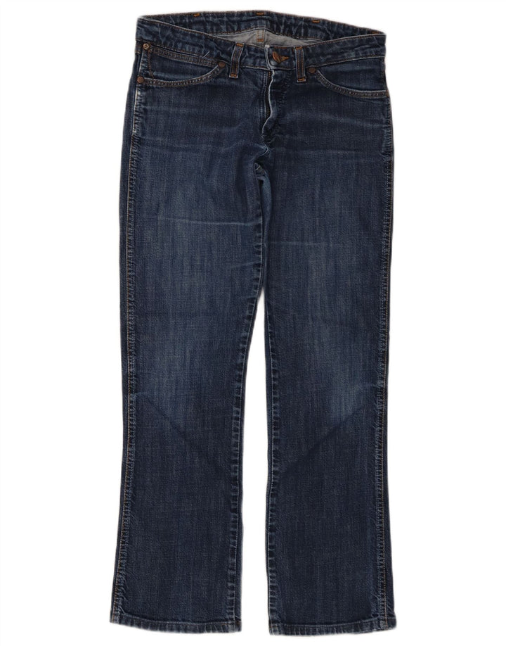 WRANGLER Vaqueros rectos Iris para mujer W29 L28 Algodón azul