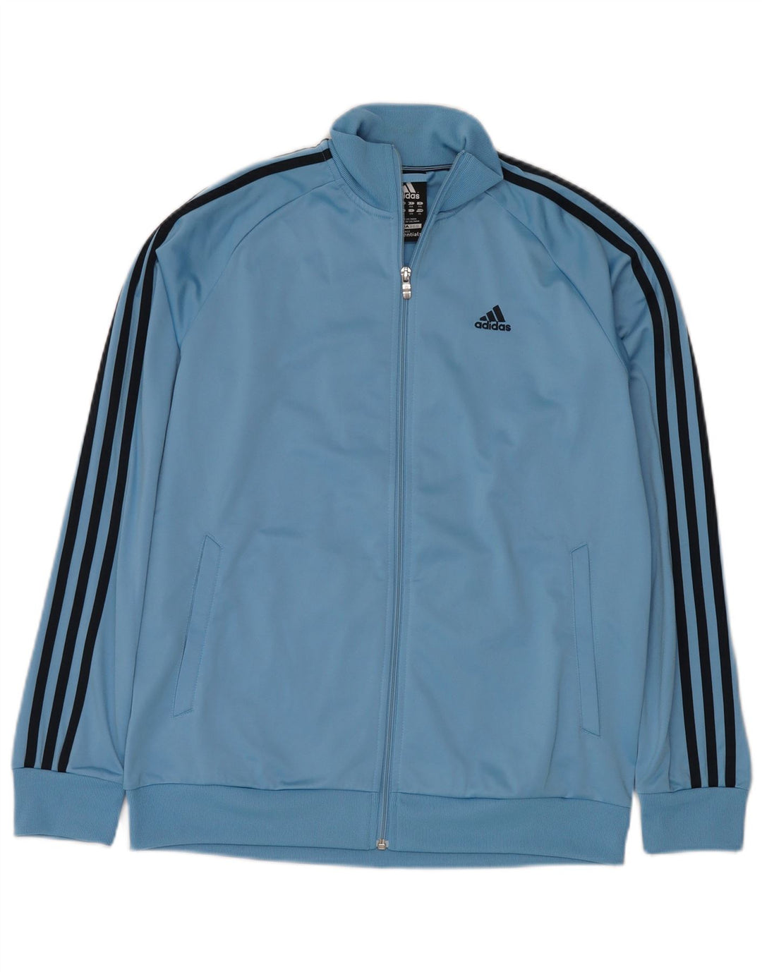 ADIDAS Chicos Clima 365 Chándal Top Chaqueta 15-16 Años Azul Poliéster