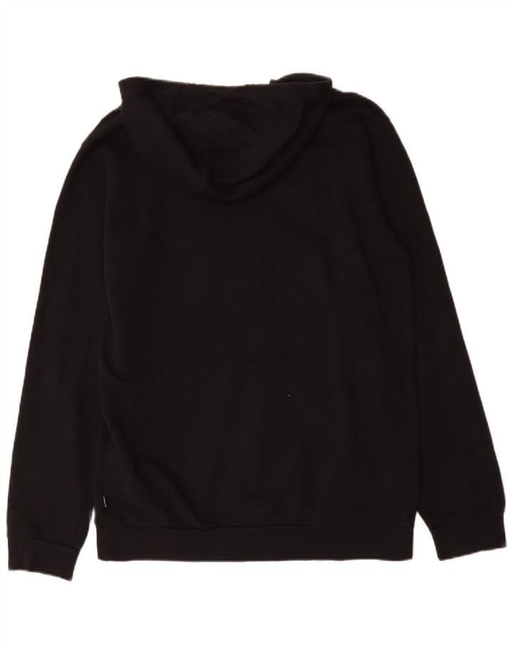 Adidas Hombre Sudadera Con Capucha Gráfica Jersey Mediano Negro Algodón