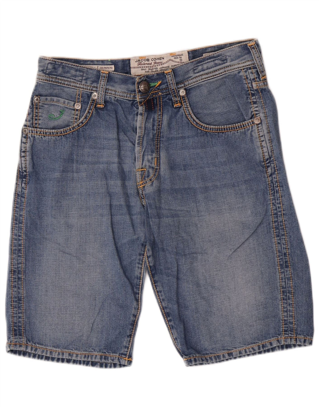 Jack & Jones Hombre Shorts Vaqueros Regulares W32 Algodón Azul Medio