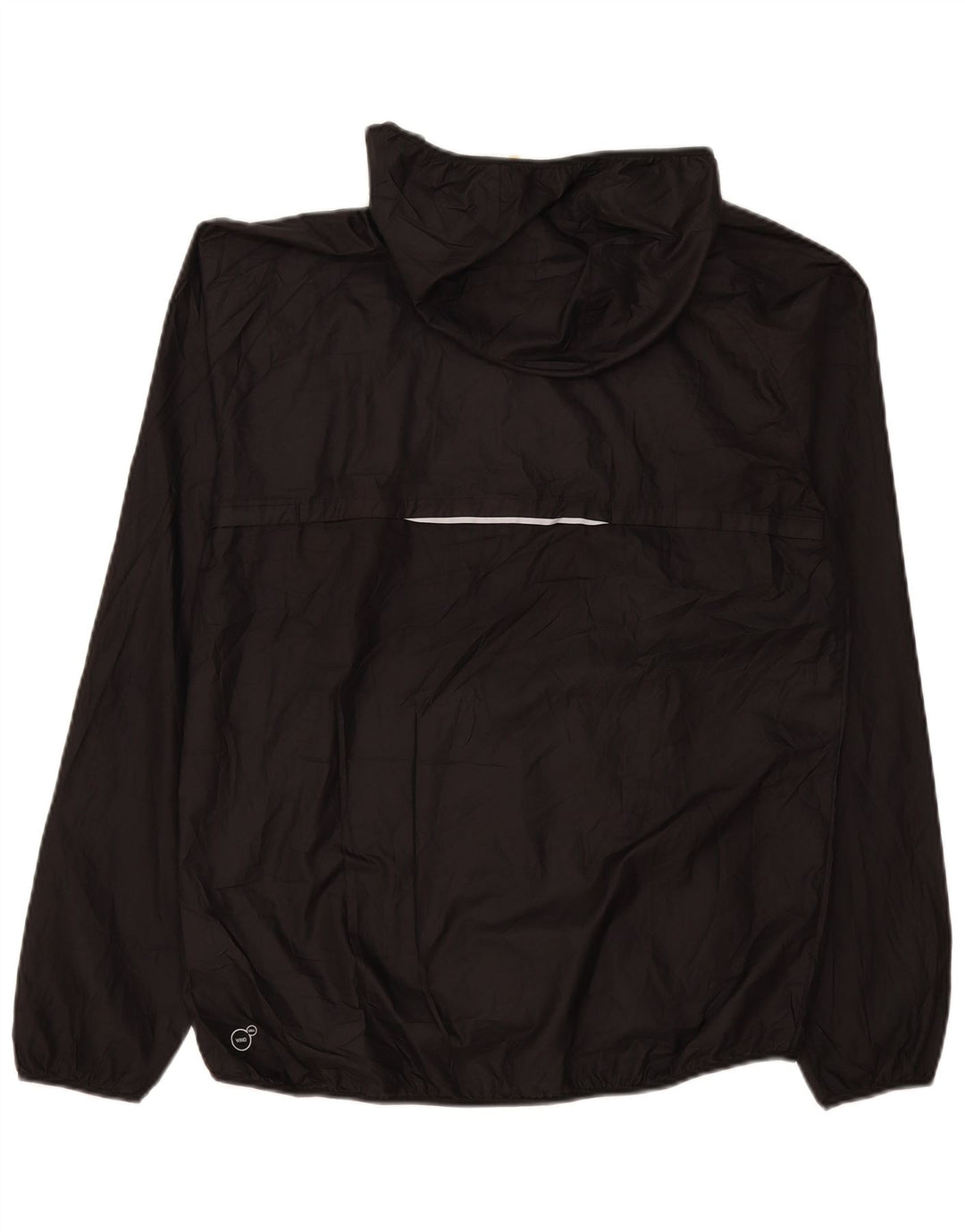 Puma - Chaqueta impermeable con capucha para mujer, talla 40, poliéster negro grande