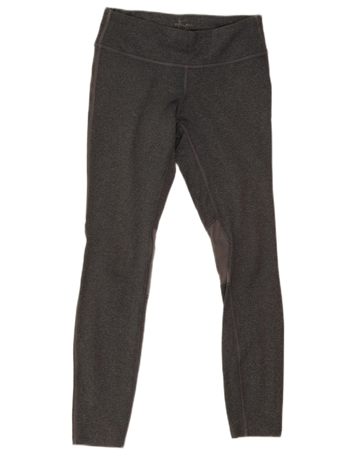 Nike Leggings cortos Dri Fit para mujer UK 8 Small Gris Poliéster