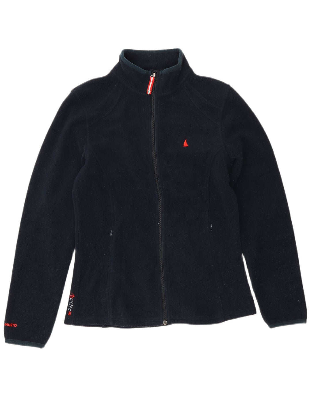 Musto Chaqueta polar para mujer UK 12 Medium Azul marino Poliéster