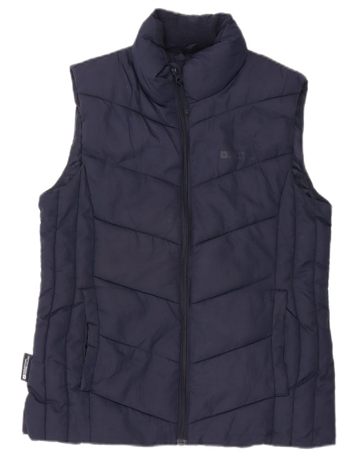 Chaleco acolchado para mujer Mountain Warehouse UK 40 Small Poliéster azul marino