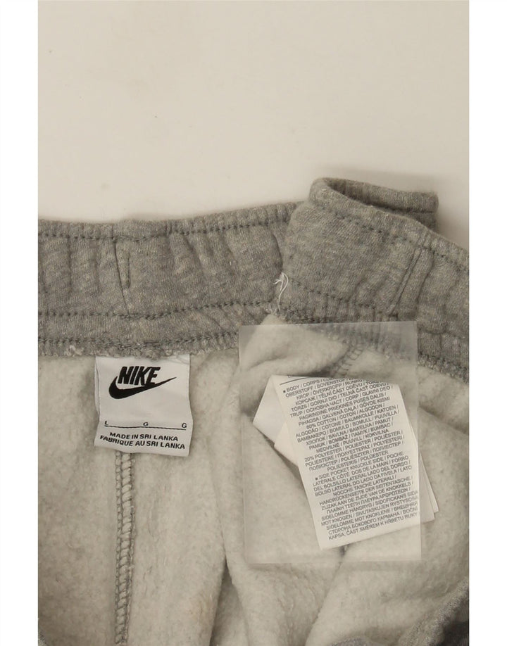 Pantalones de chándal Nike para hombre de algodón moteado gris grande