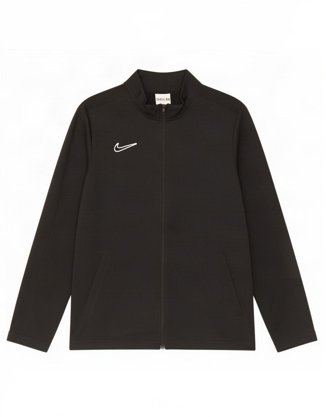 Nike Boys Dri Fit Chándal Top Chaqueta 12-13 años Grande Negro Poliéster