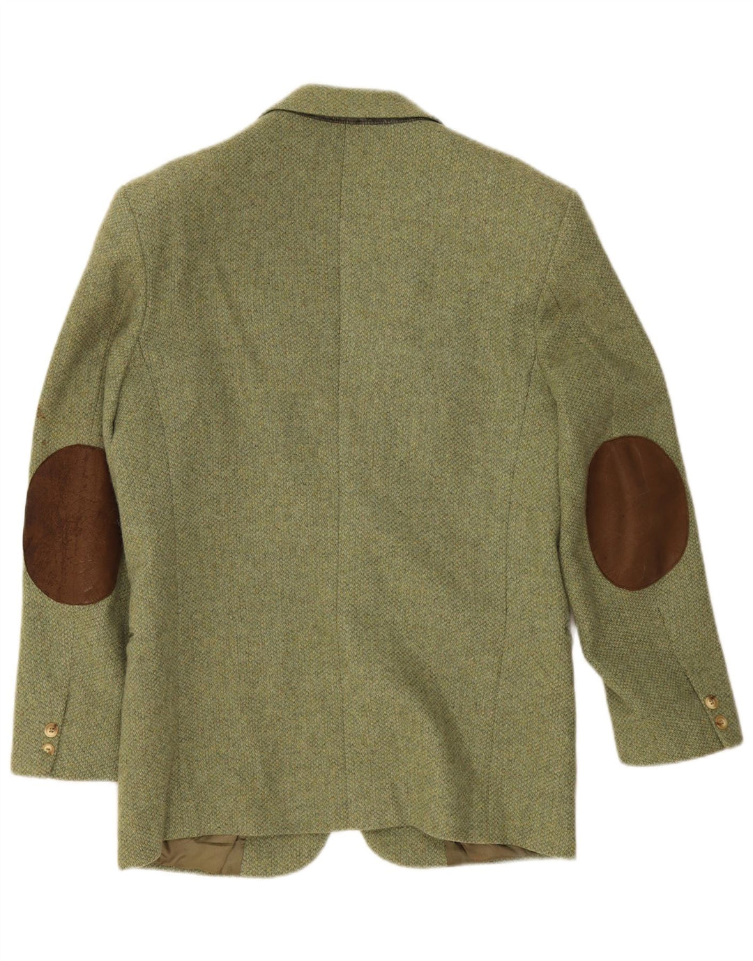 Belfe Chaqueta tipo blazer de 2 botones para hombre IT 50 Large Lana verde