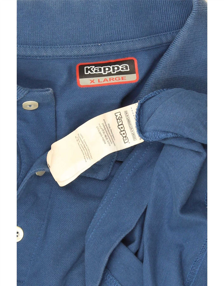 Kappa Polo Hombre XL Algodón Azul