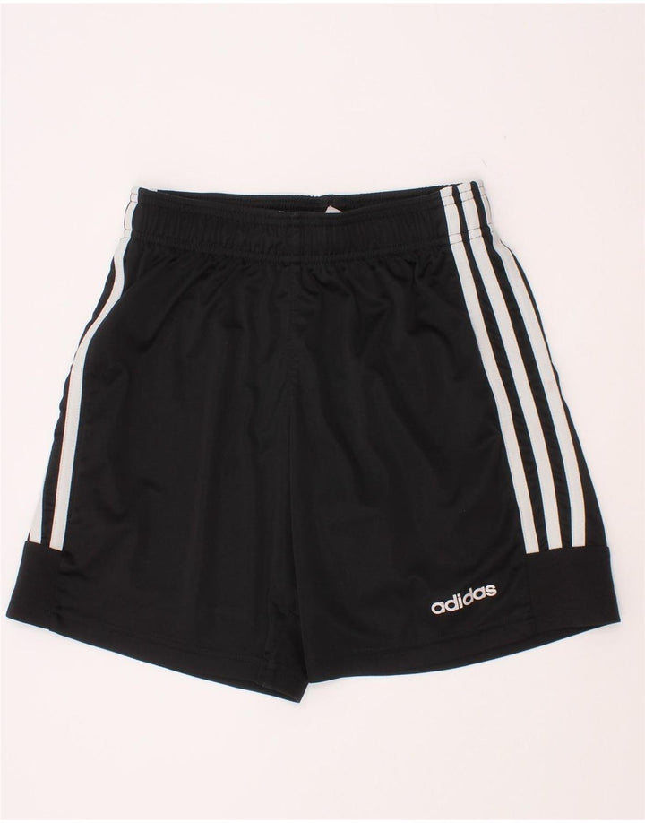 Adidas Pantalón corto deportivo para niño 11-12 años Negro Poliéster