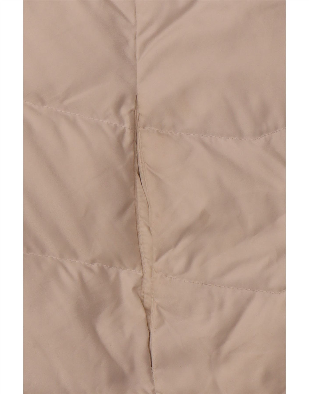 TOMMY HILFIGER Chaqueta acolchada con capucha para mujer UK 40 Mediana Poliéster blanco