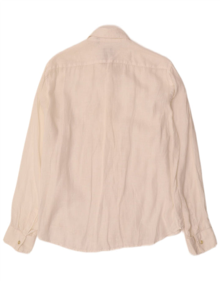 Camisa Hugo Boss Hombre Mediana Blanca