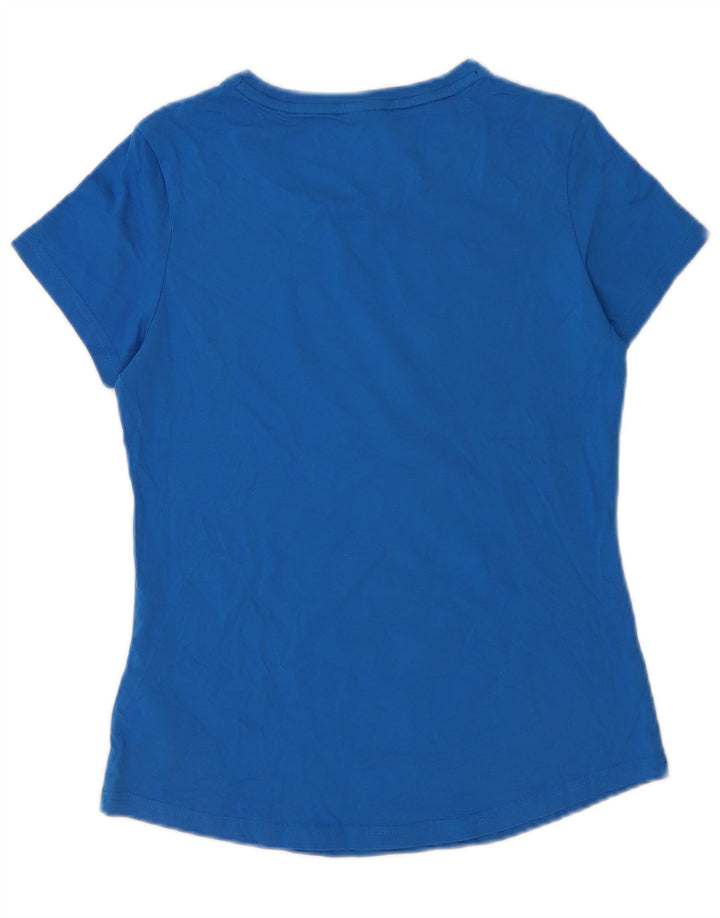 Puma Camiseta para mujer Top UK 12 Algodón azul medio