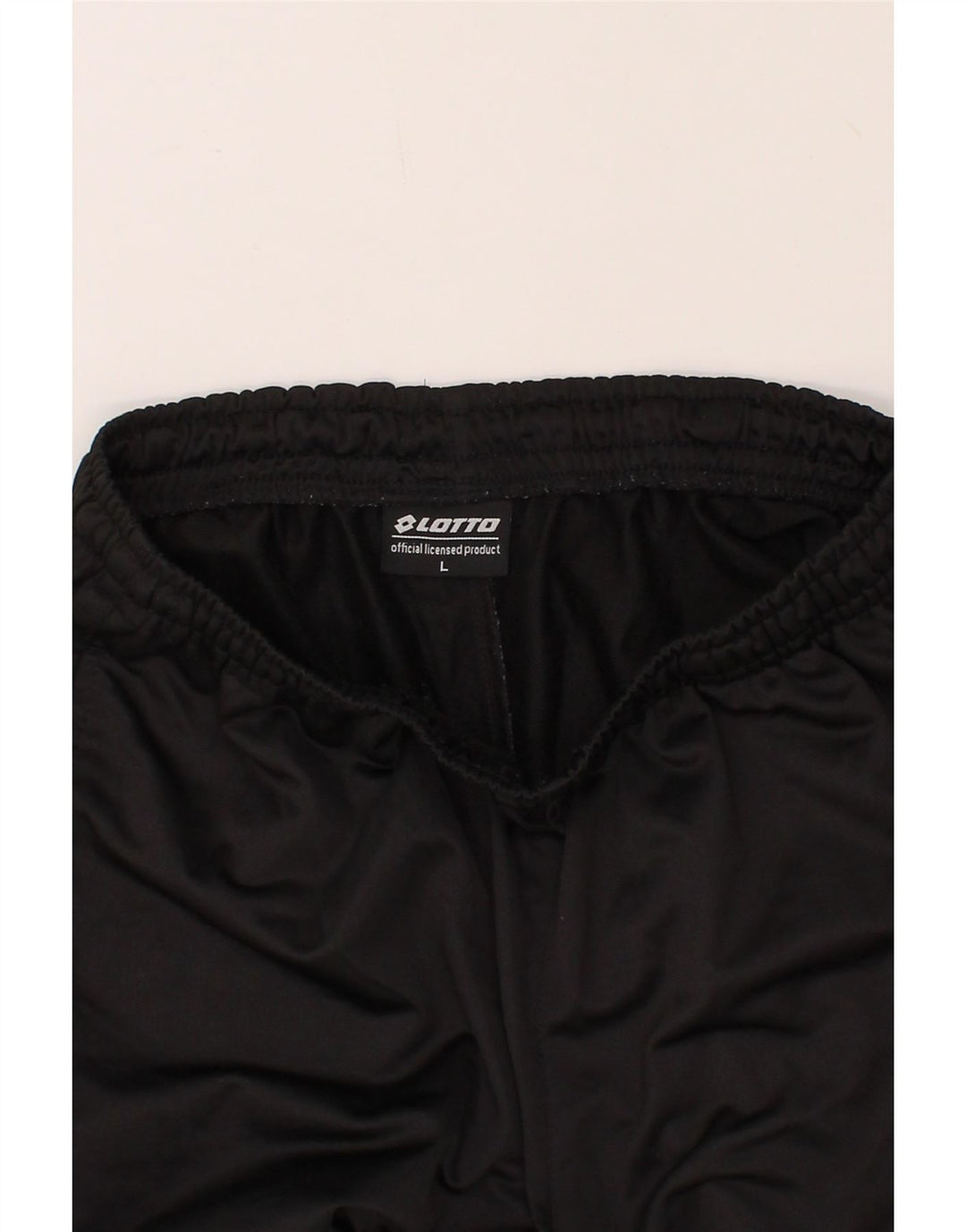 LOTTO Mens Tracksuit Trousers Joggers Large Black Vintage Lotto and Second-Hand Lotto from Messina Hembry 