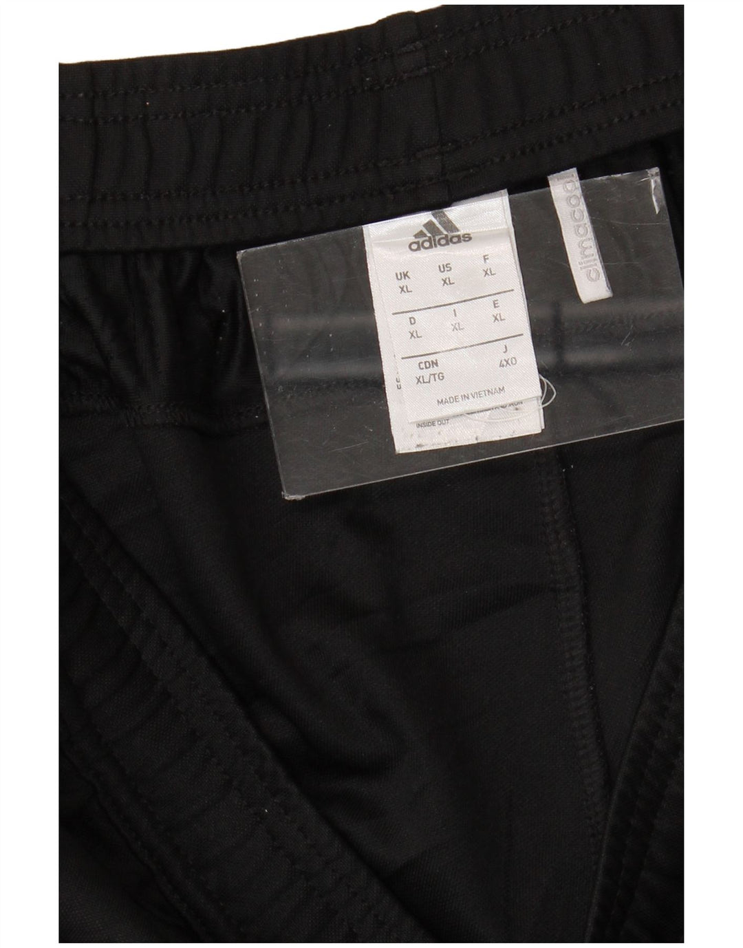 Adidas Hombre Climacool Chándal Pantalones XL Negro Poliéster