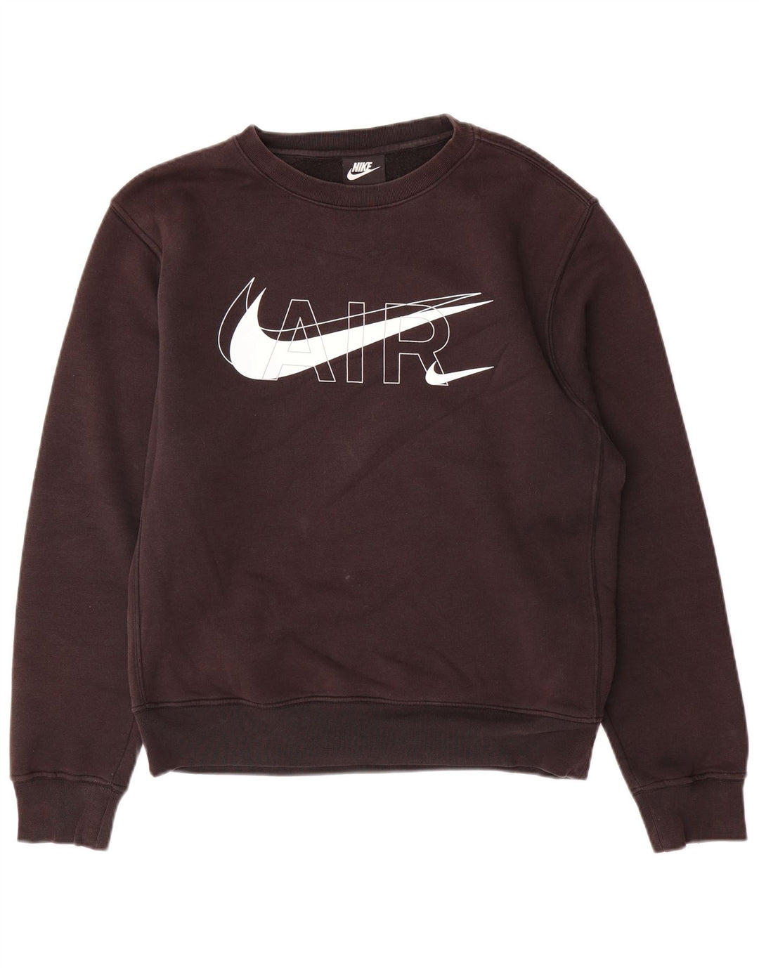 Nike - Sudadera con gráfico para hombre, talla pequeña, algodón negro
