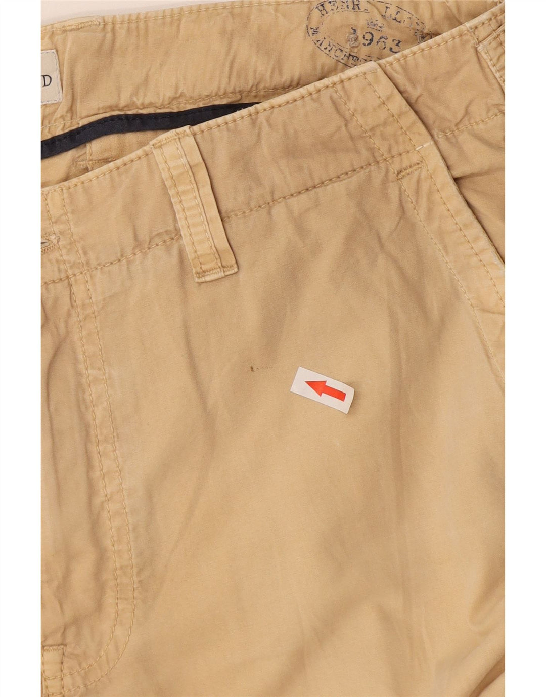 Henri Lloyd Pantalones cargo ajustados para mujer W34 L35 Beige