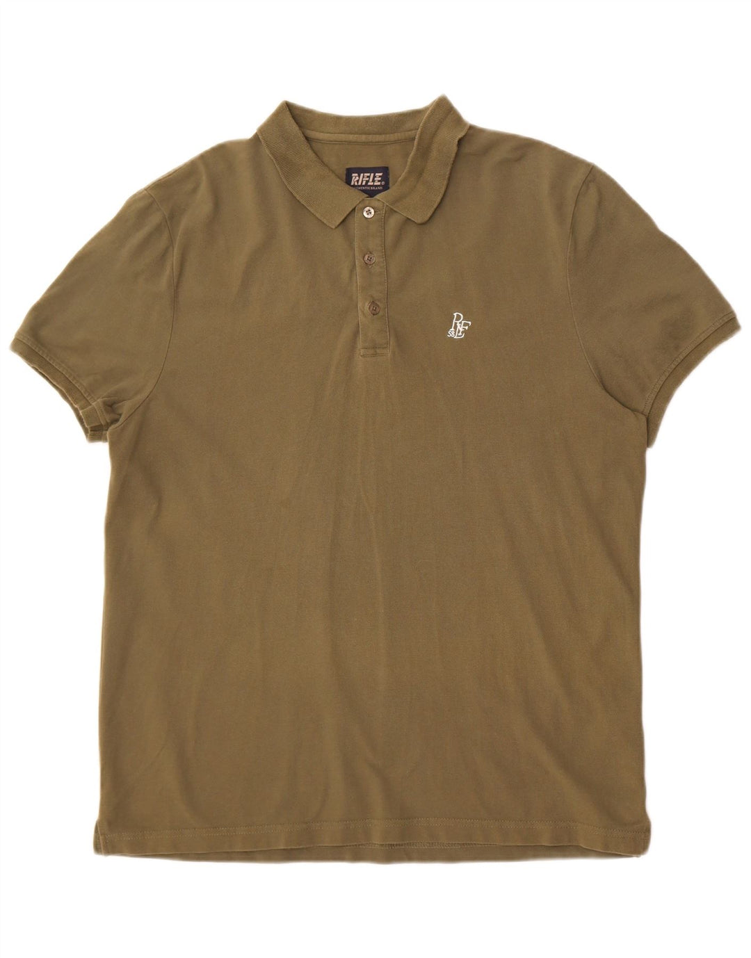 Rifle Polo para hombre 2XL Caqui Algodón