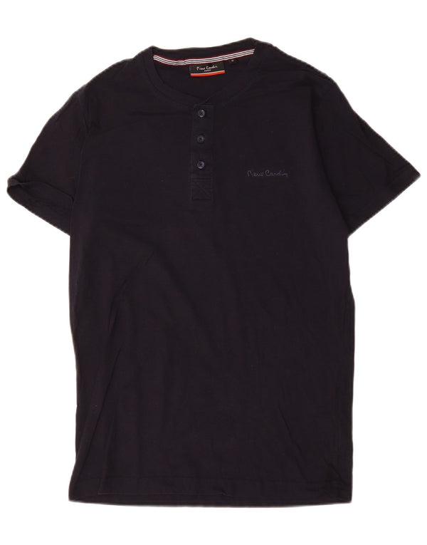 Pierre Cardin Camiseta Hombre Top Small Azul Marino Algodón