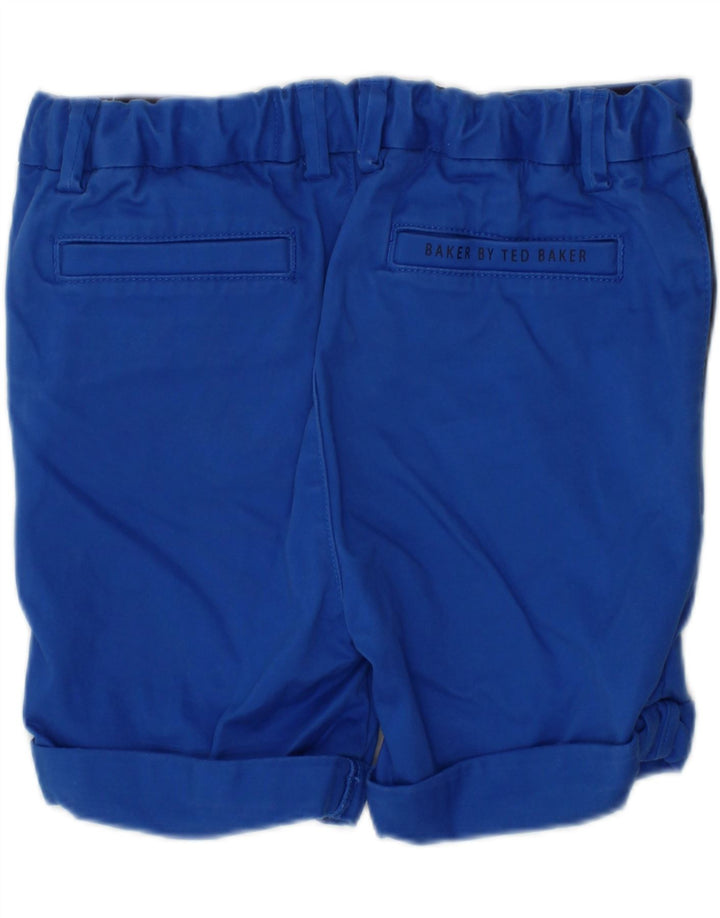 TED BAKER Pantalones cortos chinos gráficos para niños 2-3 años W22 Algodón azul