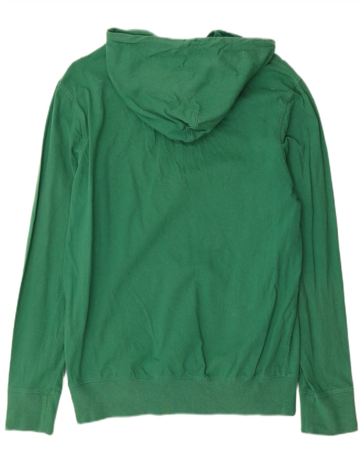 J. Crew - Sudadera con capucha para hombre, color verde medio, algodón