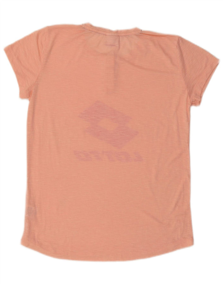Lotto Camiseta gráfica para mujer Top UK 44 Poliéster rosa medio