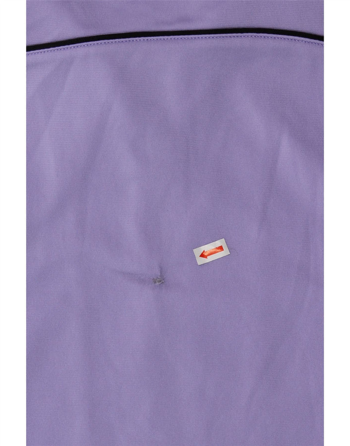 ADIDAS Chaqueta de chándal para mujer Reino Unido 14 Poliéster morado medio