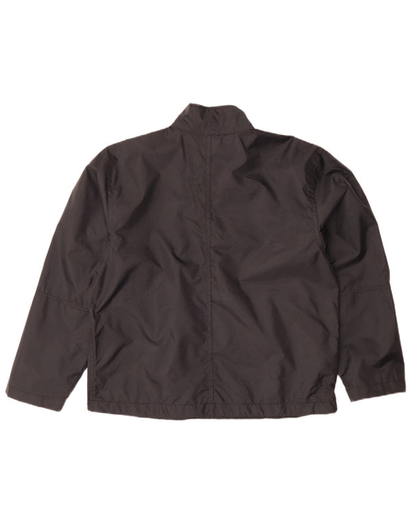 Nike - Chaqueta de chándal de gran tamaño para mujer, talla 8/10, talla mediana, color negro