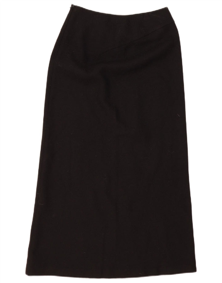 Hobbs Falda larga para mujer UK 8 Small W30 Lana negra