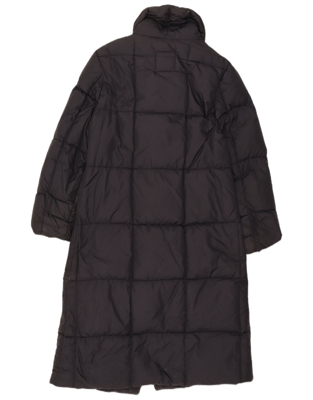 Sergio Tacchini Abrigo acolchado para mujer UK 44 Medium Black Nylon