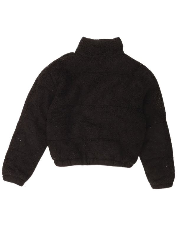 Chaqueta polar extragrande para mujer Ellesse UK 8 Small Poliéster negro