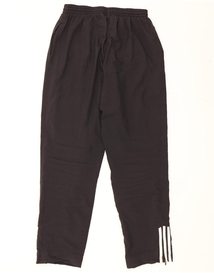 Adidas Pantalones de chándal para hombre UK 36/38 Small Negro Poliéster