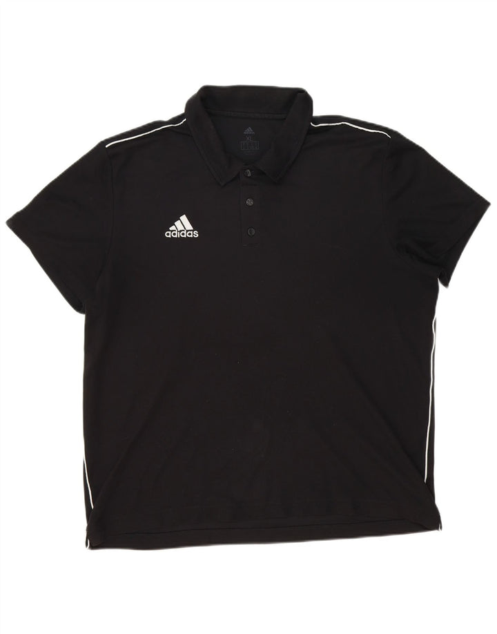 ADIDAS Polo Climalite para hombre XL Negro