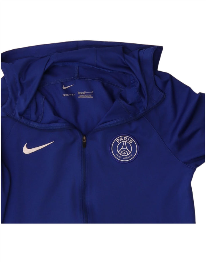 Nike Paris Saint- Germain - Sudadera con capucha y cremallera para niños, talla grande, color azul, 12-13 años