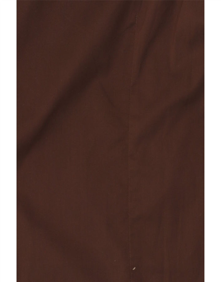 Camisa Hombre Trussardi Jeans 2XL Marrón Algodón