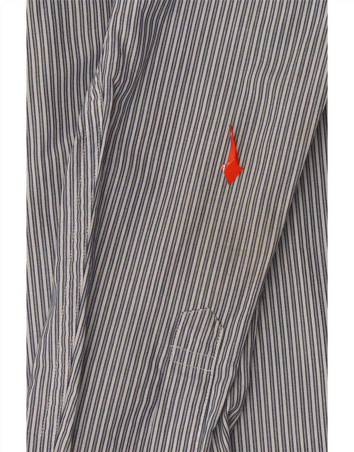 Camisa Tommy Hilfiger Hombre Algodón Gris Medio Rayas Pintadas