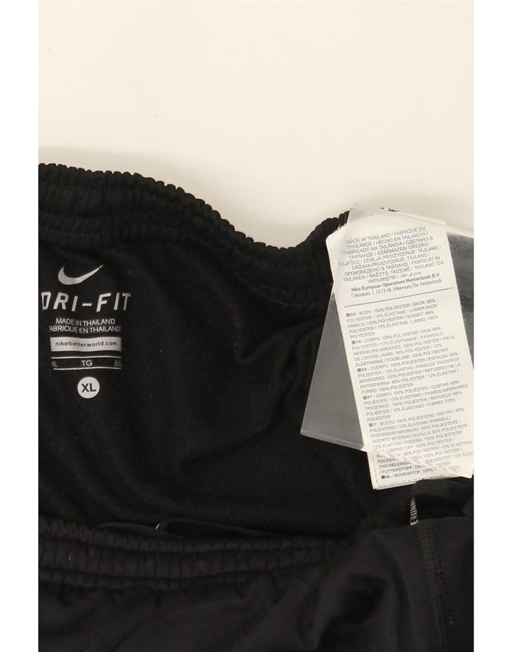 Nike Hombre Dri Fit Chándal Pantalones Joggers XL Negro Poliéster